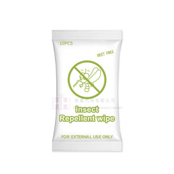 10片裝濕紙巾驅蚊濕紙巾-2H-GP0026